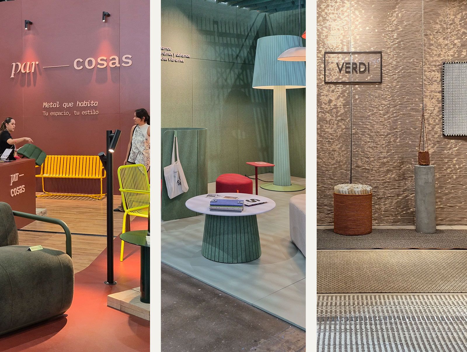 discorp | escenarios de marca | Artículo de blog: El color como atmósfera: tres familias cromáticas en La Feria de Diseño Medellín 2026